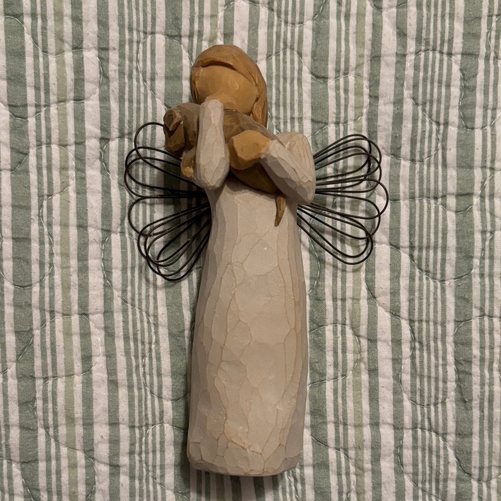 Willow Tree “Angel of Friendship” Dog Figurine